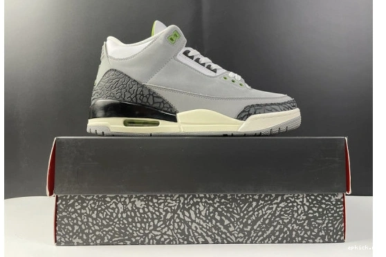 Cheap EP Chlorophyll 136064-006 136064-006 Jordan Air 3 Retro 0519